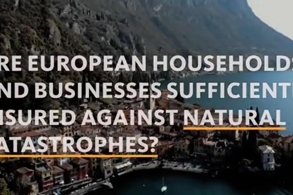 what keeps EU consumers from buying insurance against natural catastrophes